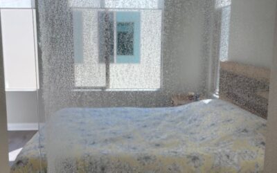 How to remove hard water Calcium deposit from shower