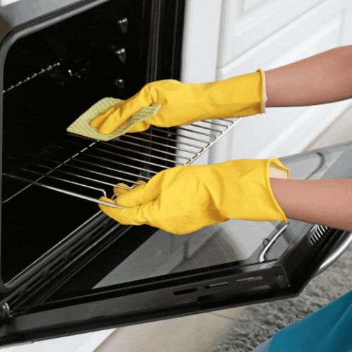 Deep cleaning Oven 